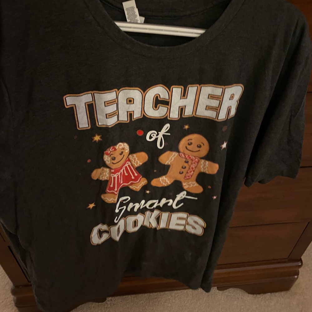 Teacher of Smart Cookies t-shirt size 2XL